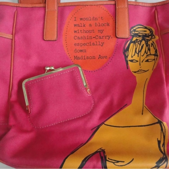 Coach Vintage Bonnie Cashin Carry Kisslock  Tote - Picture 2 of 7